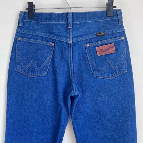Vintage Wrangler High Rise Straight Leg Cropped Jeans - Picture 4 of 8